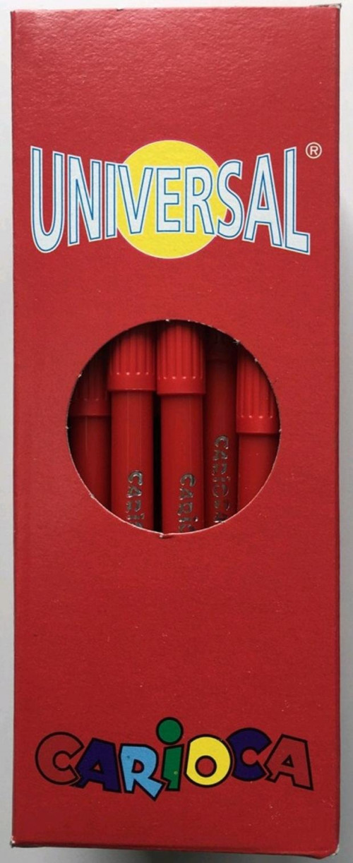 CARIOCA ROTULADOR JOY PUNTA FINA ROJO - CAJA DE 50- CARIOCA ROTULADOR JOY PUNTA FINA ROJO - CAJA DE 50-