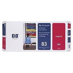 HP CABEZAL MAGENTA + LIMPIADOR DESIGNJET 5000/5500 - Nº83. TINTA UV PARA EXTERIOR