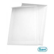 SAM BOLSA A-108100 AUTOADHESIVO CON TIRA DE SILICONA 260X360 100 GRAMOS OFFSET BLANCO 250 BOLSAS