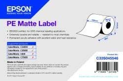 EPSON CINTA ADHESIVA PAPEL MATTE CONTINUO 102X29M CON UN DIÁMETRO DE 46 MM PARA IMPRESORA DE COLOR TM-C3400,C3500 SERIES