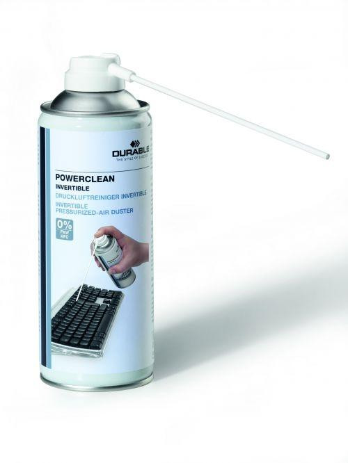 DURABLE SPRAY DE AIRE A PRESIÓN INVERTIBLE 200ML