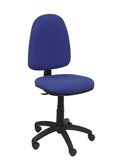 PIQUERAS Y CRESPO SILLA OPERATIVA MECANISMO CONTACTO PERMANENTE CON BRAZOS MOD. AYNA ARAN AZUL
