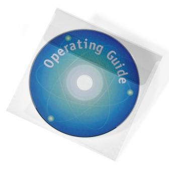 DURABLE COVER LIGHT PLUS FUNDA PROTECTORA CD/DVD TRANSPARENTE -25U-