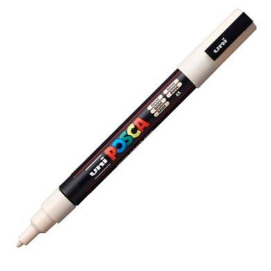 UNIBALL MARCADOR POSCA PC-3M PUNTA CÓNICA 0,9 - 1,3 MM BEIGE