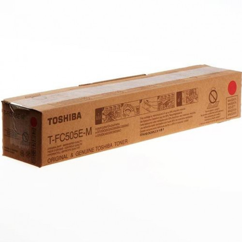 TOSHIBA TONER MAGENTA E-STUDIO-SERIE 3005 ACG, 2505 AC, 3005, 3505, 4505, 5005, 3005 AC, 3505 AC, 4505 AC, 5005 AC - T-FC505EM