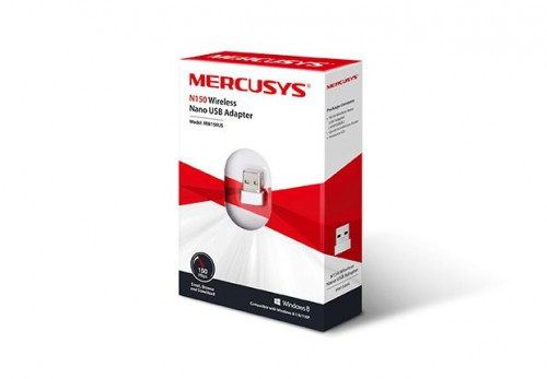 MERCUSYS ADAPTADOR USB NANO INALÁMBRICO N150