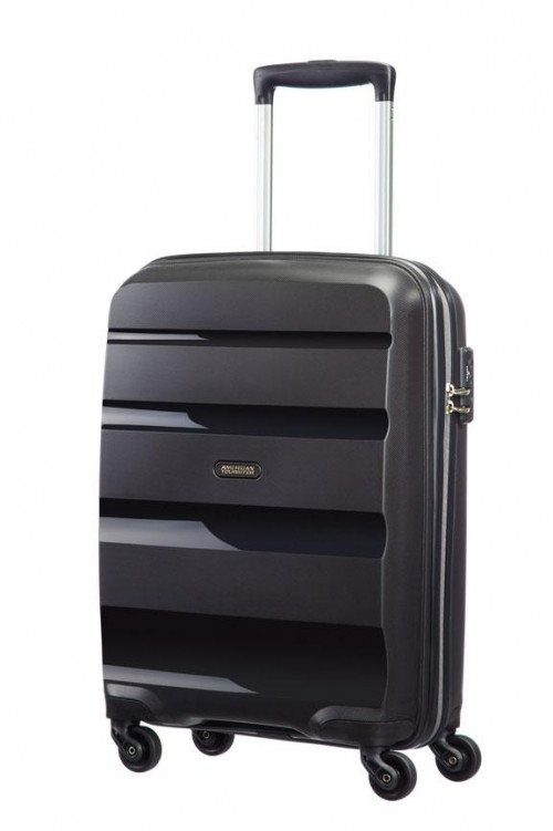 AMERICAN TOURISTER SPINNER RÍGIDO BON AIR 4 RUEDAS 100% FABRICADA EN POLIPROPILENO CON CERRADURA TSA DE 3 DÍGITOS 200X400X550 MM NEGRO