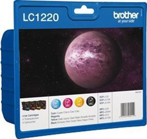 BROTHER DCPJ725DW/J925DW/J430W, PACK CARTUCHOS NEGRO, CIAN, MAGENTA Y AMARILLO