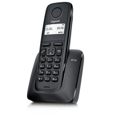 GIGASER TELEFONO INALAMBRICO A116 NEGRO DECT DIGITAL GIGASER TELEFONO INALAMBRICO A116 NEGRO DECT DIGITAL