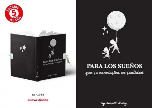 ROYMART DIARIO SECRETO 168H A5 C/CANDADO DREAM