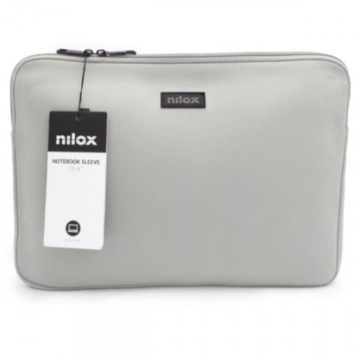 NILOX FUNDA COLOR SLEEVE PORTÁTIL DE 15,6 GRIS