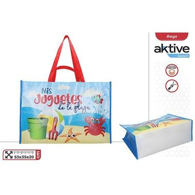 COLORBABY BOLSA PLAYA 53X35X20CM
