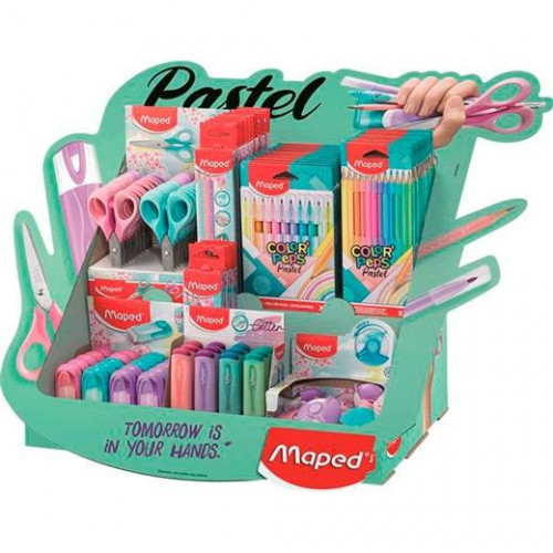 MAPED EXPOSITOR DE SOBREMESA PASTEL II SURTIDO