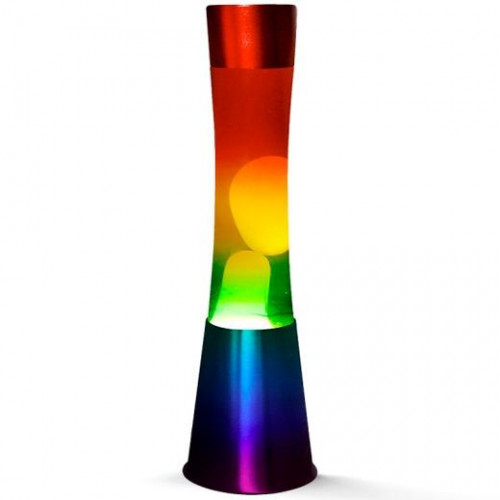 I-TOTAL LAMPARA LAVA 30CM CRISTAL RAINBOW