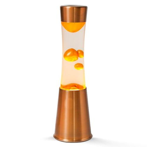 I-TOTAL LAMPARA LAVA 30CM CRISTAL ORO FLUIDO