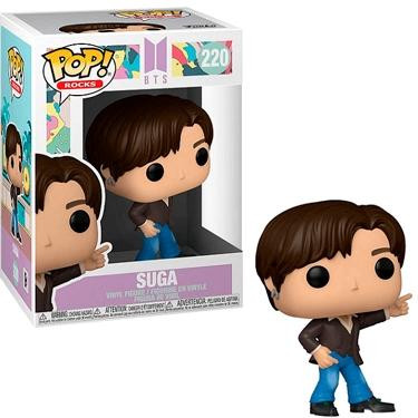 FUNKO POP ESTRELLAS DE LA MÚSICA BTS DYNAMITE SUGA Nº 220 -CAJA ORIGINAL-