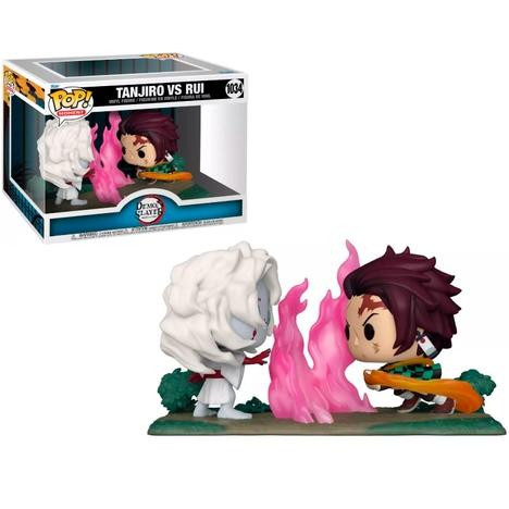 FUNKO POP ANIMACIÓN DEMON SLAYER KIMETSU NO YAIBA TANJIRO VS RUI Nº 1034 -CAJA ORIGINAL-