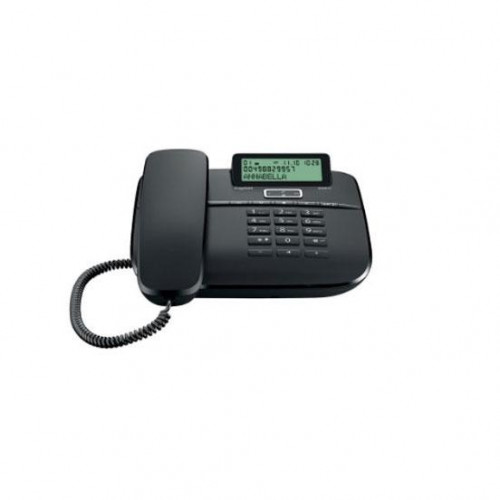 GIGASET TELÉFONO FIJO COMPACTO NEGRO DA611