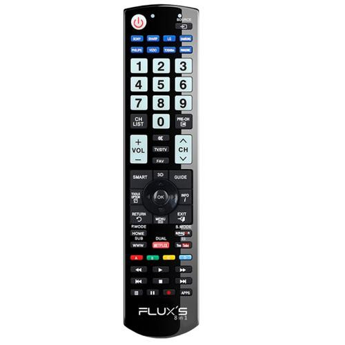 FLUXŽS MANDO A DISTANCIA 8 EN 1 INALAMBRICO UNIVERSAL NEGRO