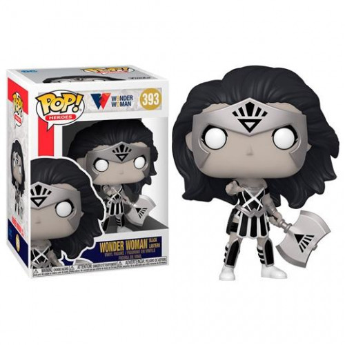 FUNKO HEROES  WONDER WOMAN 80TH BLACK LANTERN Nº 393 -CAJA ORIGINAL-