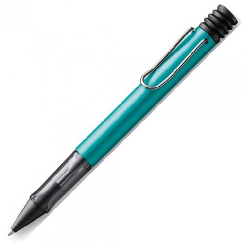 LAMY BOLÍGRAFO AL-STAR TURMALINE 223M PUNTA MEDIA TINTA AZUL RECARGABLE COLOR TURQUESA EN ESTUCHE