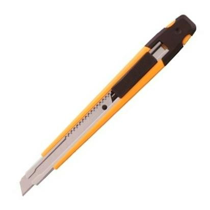 OLFA CUTTER STANDARD A-1 / CUCHILLA FRACTURABLE DE 9 MM / DIESTROS Y ZURDOS