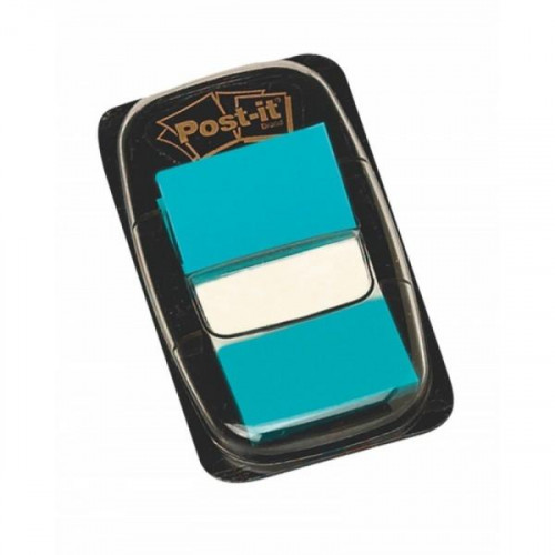 POST-IT INDEX 680 DISPENSADOR 1X50 AZUL BRILLANTE -12U-