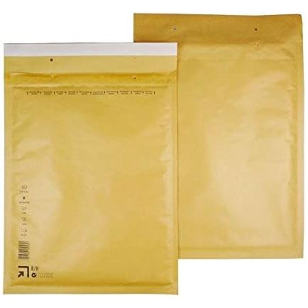 BOLSA ACOLCHADA AIRFICKOR 100X165MM MARRÓN CAJA -200U-