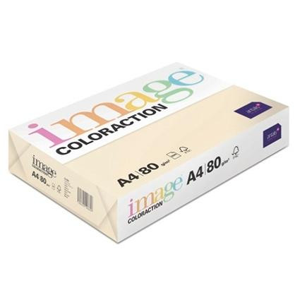 IMAGE COLORACTION PAPEL REPROGRÁFICO DIN A4 80GR PAQUETE 500H DUNE/SALMÓN ARENA -5U-