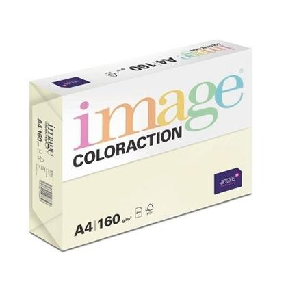 IMAGE COLORACTION PAPEL REPROGRÁFICO DIN A4 160GR PAQUETE DE 250 HOJAS COLOR CREMA