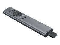 LOGITECH MANDO A DISTANCIA SPOTLIGHT INALAMBRICO UNIVERSAL GRIS OSCURO