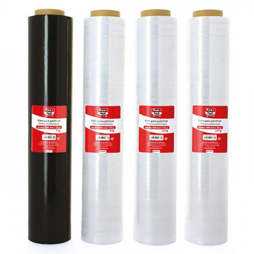 FIXO FILM DE PALETIZAR ROLLO 23 MICRAS 2KG 500MM ANCHO TRANSPARENTE