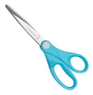 ESSELTE TIJERAS COLOURŽICE USO GENERAL 18CM MANGO DE PLÁSTICO AZUL