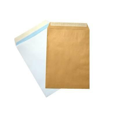 SAM BOLSA A-108100 AUTOADHESIVO CON TIRA DE SILICONA 260X360 100 GRAMOS OFFSET BLANCO 250 BOLSAS