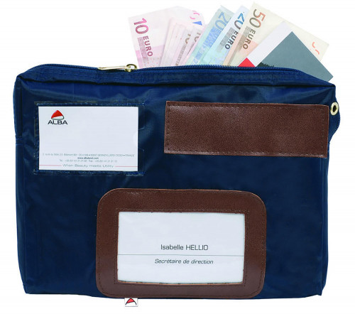 ARCHIVO 2000 BOLSA DE CORRESPONDENCIA ALBA FABRICADA EN NYLON IMPERMEABLE 40X270X185 MM AZUL ARCHIVO 2000 BOLSA DE CORRESPONDENCIA ALBA FABRICADA EN NYLON IMPERMEABLE 40X270X185 MM AZUL