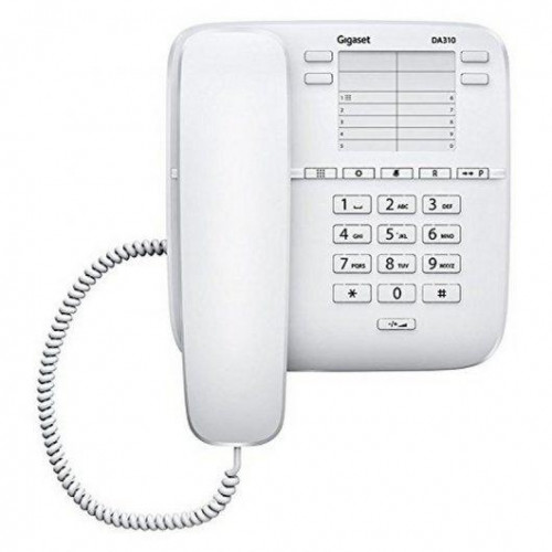 GIGASET TELÉFONO FIJO COMPACTO BLANCO DA310