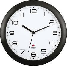 ARCHIVO 2000 RELOJ DE PARED ANALÓGICO NEGRO 45X300MM