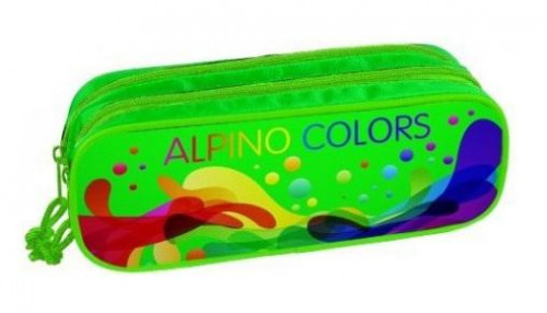 ALPINO PORTATODO COLORS DOBLE CREMALLERA ESTAMPADO