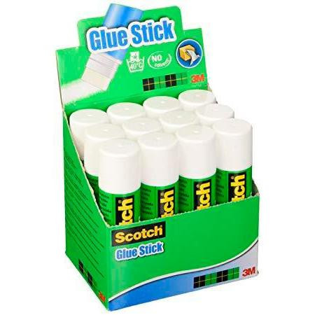 SCOTCH PEGAMENTO EN BARRA 40G CLASSIC LINE DISPLAY -12U-