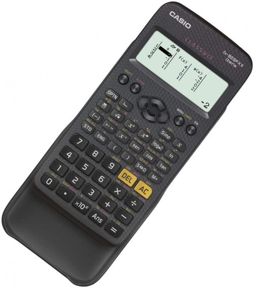 CASIO CALCULADORA CIENTIFICA NEGRA 15 Y 10+2 DÍGITOS 293 FUNCIONES Y 9 MEMORIAS FX-82SPXII