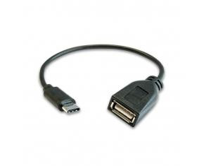 3GO CABLE OTG USB-AH A TYPE-C 2.0 20CM 28+24 APANT