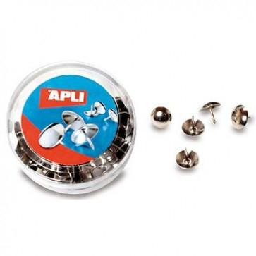 APLI CHINCHETAS NIQUELADAS CAJA DE 50 -16U-