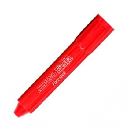 ALPINO CAJA 6 BARRAS MAQUILLAJE FIESTA FACE STICK ROJO