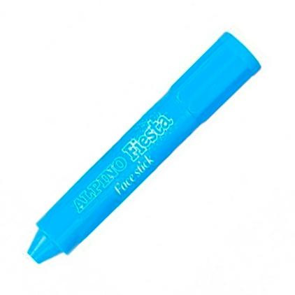 ALPINO CAJA 6 BARRAS MAQUILLAJE FIESTA FACE STICK CYAN