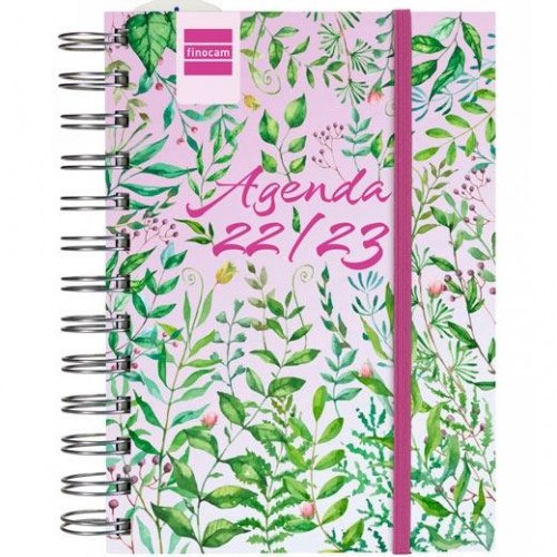 FINOCAM AGENDA ESCOLAR MINI INSTITUT LIBRE 1/8 1DP ESPIRAL DOBLE PP 2022-2023