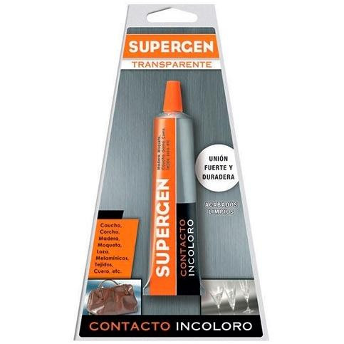 SUPERGEN PEGAMENTO DE CONTACTO RESISTENTE INCOLORO TUBO 75ML EN BLISTER