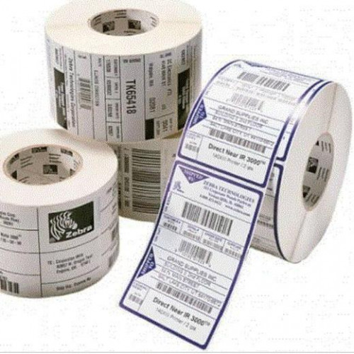 ZEBRA CINTA DE ETIQUETAS TRANSFERENCIA TÉRMICAS Z-SELECT 200T DE 31X22MM DE COLOR BLANCO