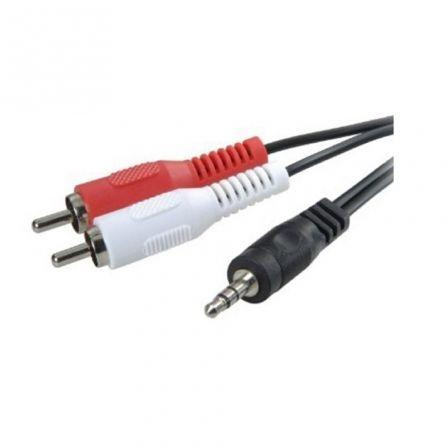 3GO CABLE JACK 3,5 M A 2XRCA M 2M