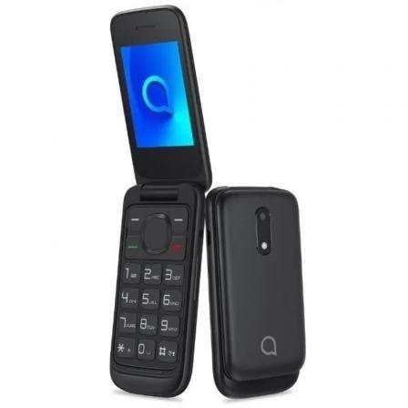 ALCATEL TELEFONO MOVIL 2057D NEGRO CON TAPA