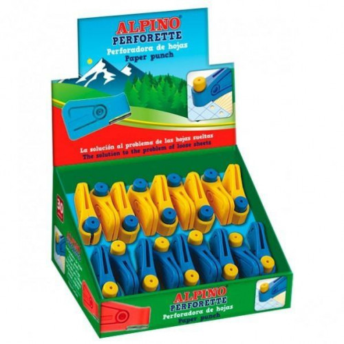 ALPINO TALADRADO PERFORETTE 1 AGUJERO C/SURTIDOS ALPINO TALADRADO PERFORETTE 1 AGUJERO C/SURTIDOS
